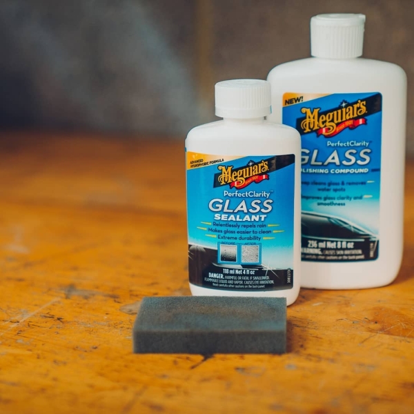 Meguiars Perfect Clarity Glass Sealant Glasversiegelung 118ml Meguiars Perfect Clarity Glass Sealant Glasversiegelung 118ml