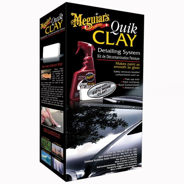 Meguiars Quik Clay Detailing System - Starter Kit Lackreinigungsset