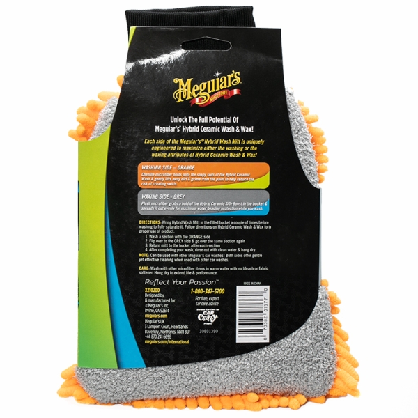 Meguiars Hybrid Ceramic Wash Mitt Waschhandschuh Meguiars Hybrid Ceramic Wash Mitt Waschhandschuh