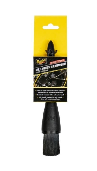 Meguiars Multi-Purpose Brush Medium Mehrzweckbürste Autopflege