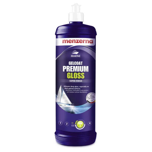 Menzerna Gelcoat Premium Gloss - Hochglanz Bootpolitur 1 Liter Menzerna Gelcoat Premium Gloss - Hochglanz Bootpolitur 1 Liter