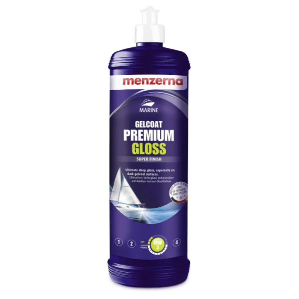 Menzerna Gelcoat Premium Gloss - Hochglanz Bootpolitur 1 Liter