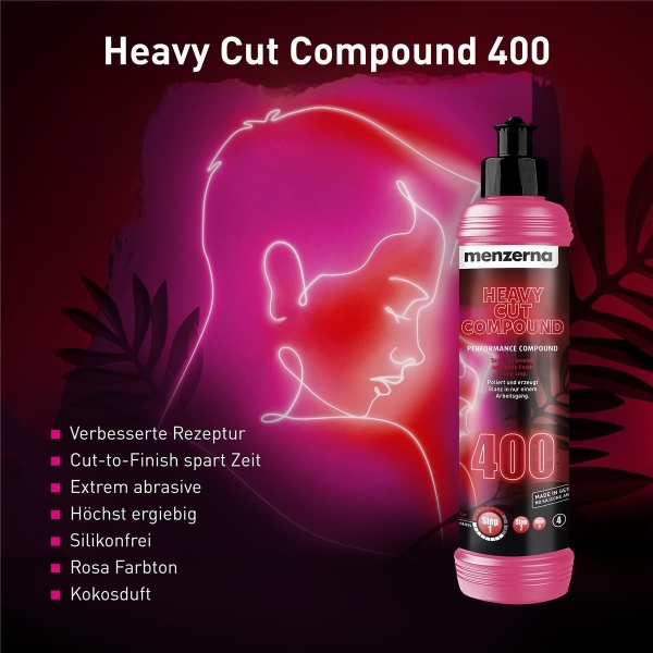Menzerna Heavy Cut Compound 400 Lady 250ml Menzerna Heavy Cut Compound 400 Lady 250ml