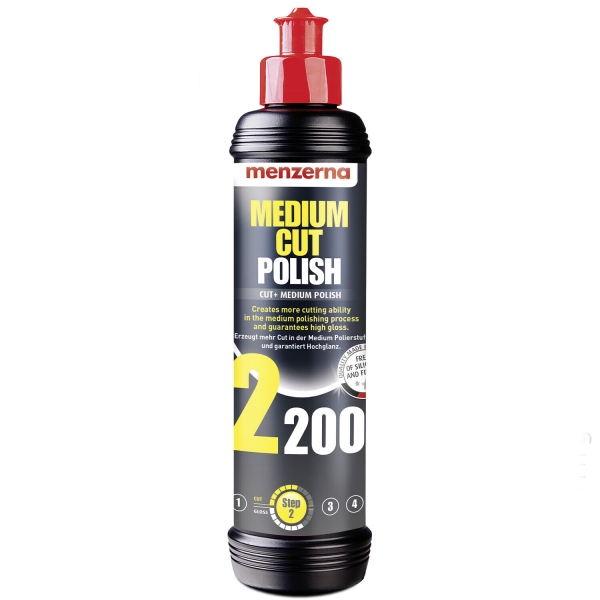 Menzerna Medium Cut Polish 2200 Feinschleifpolitur 250ml Menzerna Medium Cut Polish 2200 Feinschleifpolitur 250ml