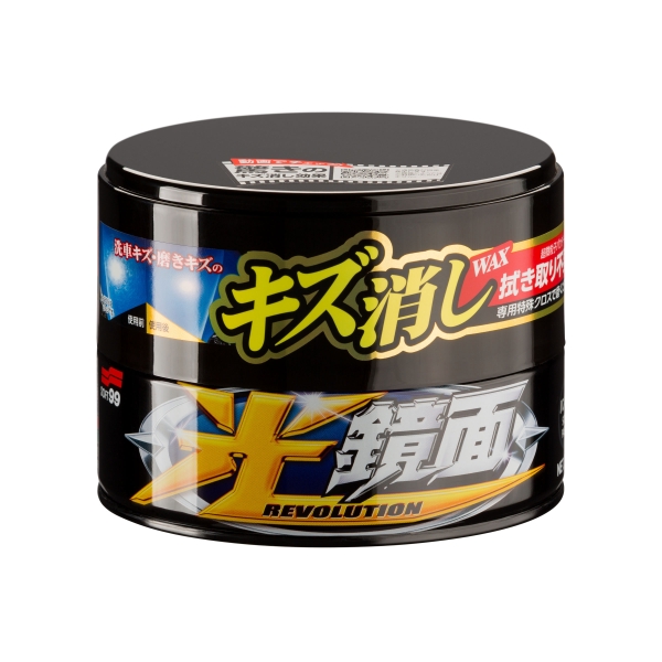 Soft99 Scratch Revolution Wax Wachs dunkle Lacke Kratzentferner 200g