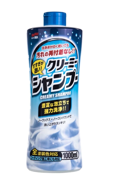 Soft99 Neutral Creamy Shampoo Autoshampoo 1 Liter