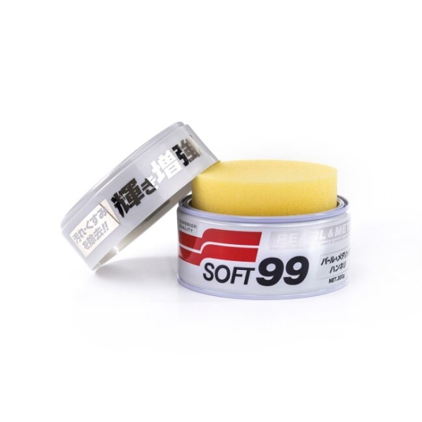 Soft99 Pearl & Metallic Wax mit Schwamm