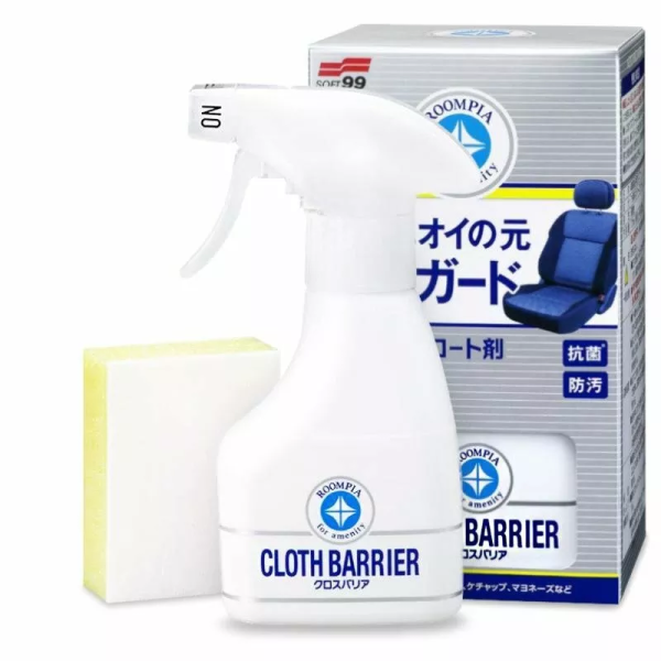 Soft99 Cloth Barrier Fabric Seat Coat Imprägnierspray fürTextilien und Leder, Versiegelung für Autositze 170ml Soft99 Cloth Barrier Fabric Seat Coat Imprägnierspray fürTextilien und Leder, Versiegelung für Autositze 170ml