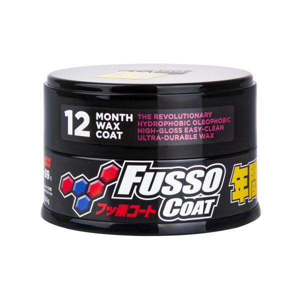 Soft99 Fusso Coat 12 Months Wax Dark hartes Autowachs 200 g Soft99 Fusso Coat 12 Months Wax Dark hartes Autowachs 200 g