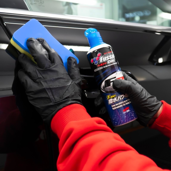 Soft99 Fusso Coat F7 Versiegelung Lackversiegelung + 2 Schwämme 300ml