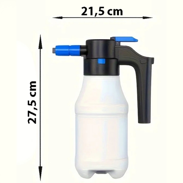 Elektrischer Akku-Schaumsprüher 1,5 Liter – Kabelloser Foamer für die professionelle Autopflege