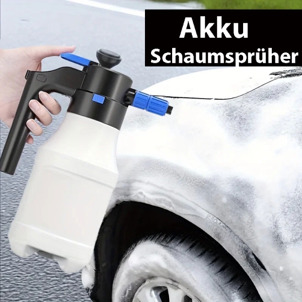 Elektrischer Akku-Schaumsprüher 1,5 Liter – Kabelloser Foamer für die professionelle Autopflege