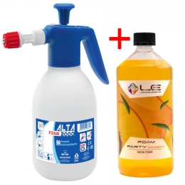 Dimartino ALTA Foam 2000 Foamer Schaumsprüher 2 Liter + Liquid Elements Foam Pfirsich 1L