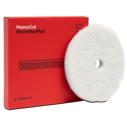 Koch Chemie Heavy Cut Short Wool Pad Exzenter Lammfellpad 126mm