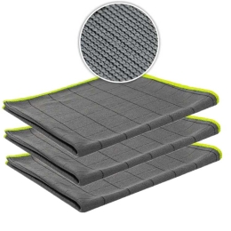 Liquid Elements Carbon Scheiben Reinigungs-Tuch 300GSM - 3 Stück