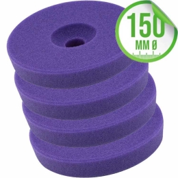 Liquid Elements Polierschwamm Centriforce V2 Sealing lila 150mm 4er Set