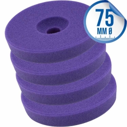 Liquid Elements Polierschwamm Centriforce V2 Sealing lila 75mm 4er Set