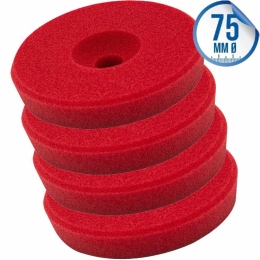 Liquid Elements Polierschwamm Centriforce 2 Heavy Cut rot 75mm 4er Set