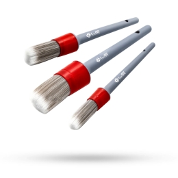 Liquid Elements Grey Soft Brush Pinsel Set 3 Pinsel in verschiedenen Größen