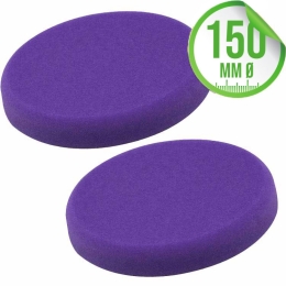 Liquid Elements Pad Man V2 Polierpad 150mm lila 2er Set