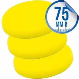 Liquid Elements Pad Man V2 Polierpad 75mm gelb 3er Set