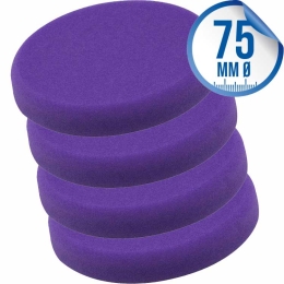 Liquid Elements Pad Man V2 Polierpad 75mm lila 4er Set