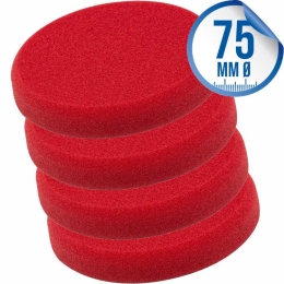 Liquid Elements Pad Man V2 Polierpad 75mm rot 4er Set