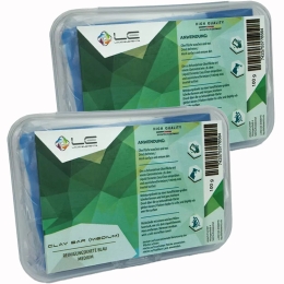 Liquid Elements Reinigungsknete Clay Bar Knete in blau (medium) 100g