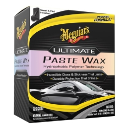 Meguiars Ultimate Paste Wax 227g - mit Tuch und Pad im Set