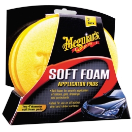 Meguiars Soft Foam Applicator Pads Auftragsschwamm 2 Stück